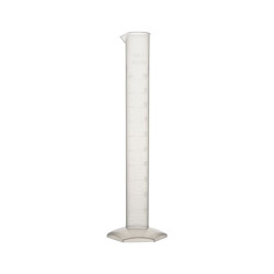 Éprouvette graduée en polypropylène – Base hexagonale - 50 ml