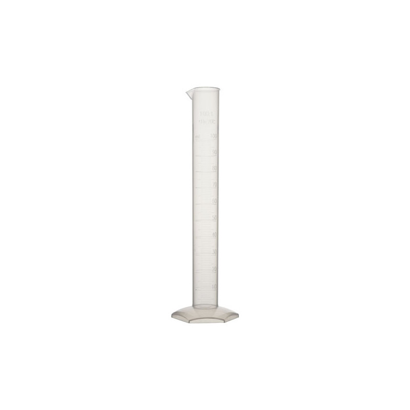 Éprouvette graduée en polypropylène – Base hexagonale - 50 ml Éprouvette graduée en polypropylène – Base hexagonale - 50 ml