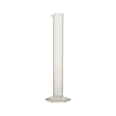 Éprouvette graduée en polypropylène – Base hexagonale - 50 ml