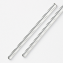 Agitateur en verre – 200 mm x 7 mm - Lot de 2